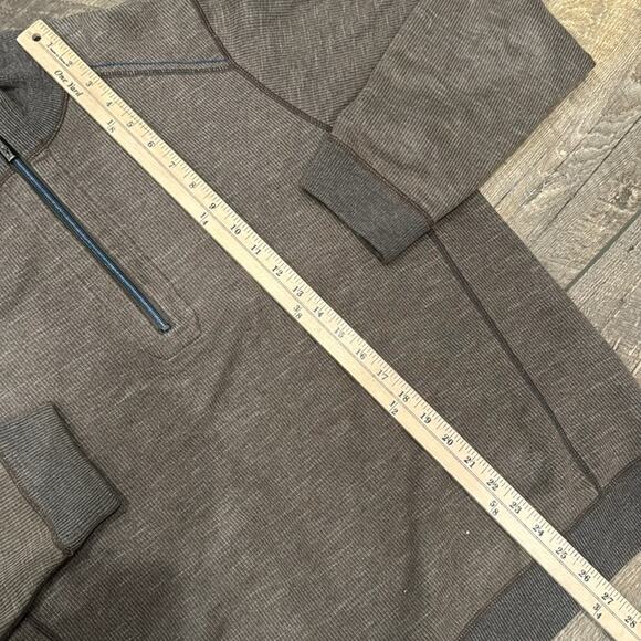 Tommy Bahama Men's Reversible Half Zip Pullover Brown Size XL - Picture 3 of 7